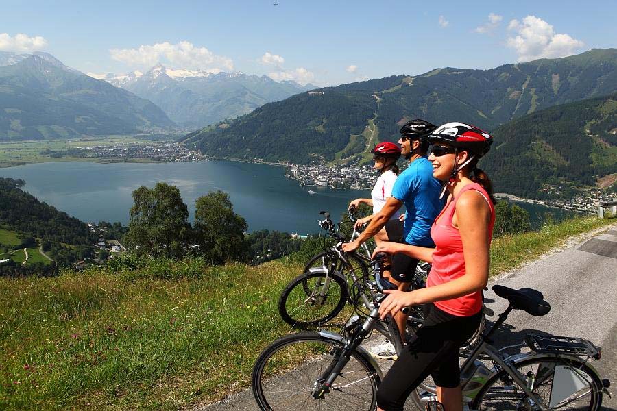 Cycling in Zell am See